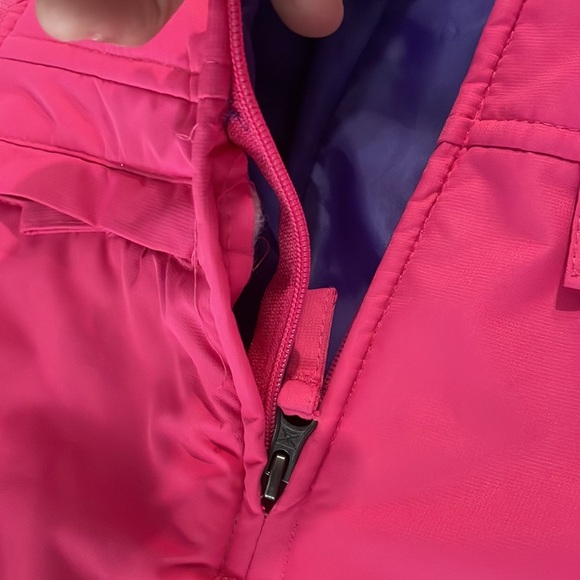 Arctix Girls Snow Ski Bib Overralls pink - Picture 5 of 9